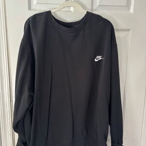 Nike black crewneck